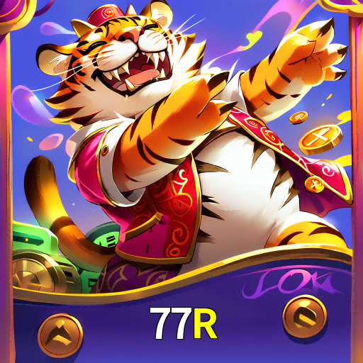 Imagem promocional da 77R mostrando a plataforma e suas vantagens